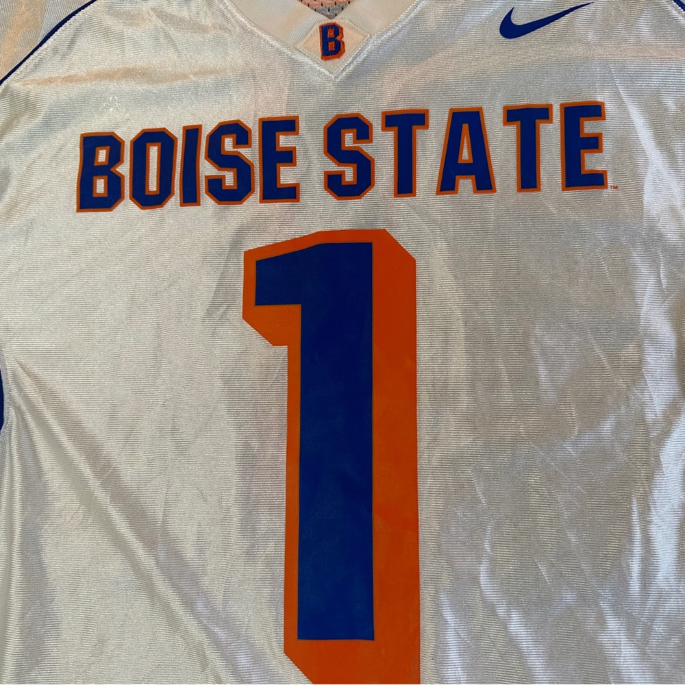 Nike Men’s Boise State Broncos Football  1 Jersey Sz Small - Picture 2 of 8